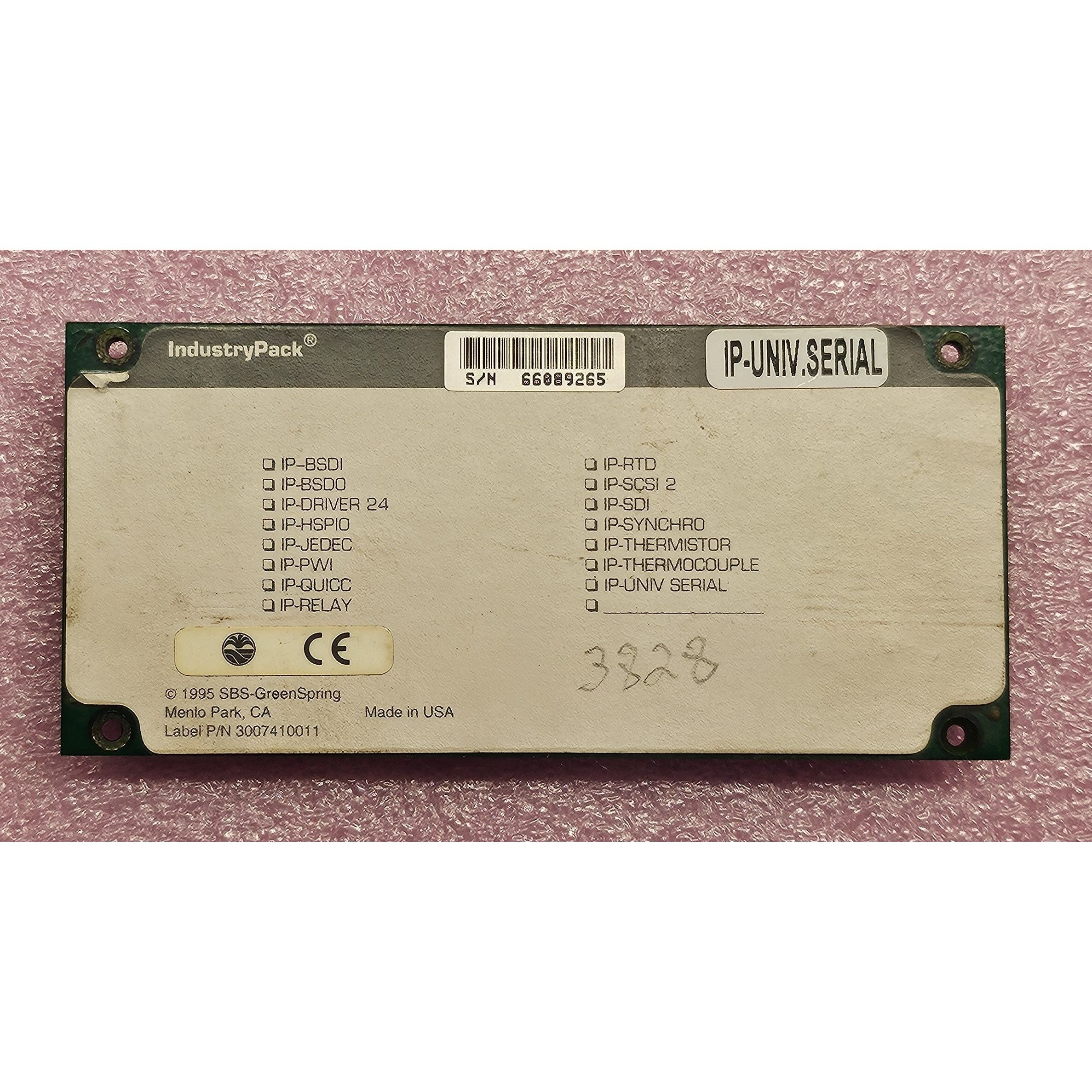 IP-UNIV-SERIAL | GREENSPRING SBS