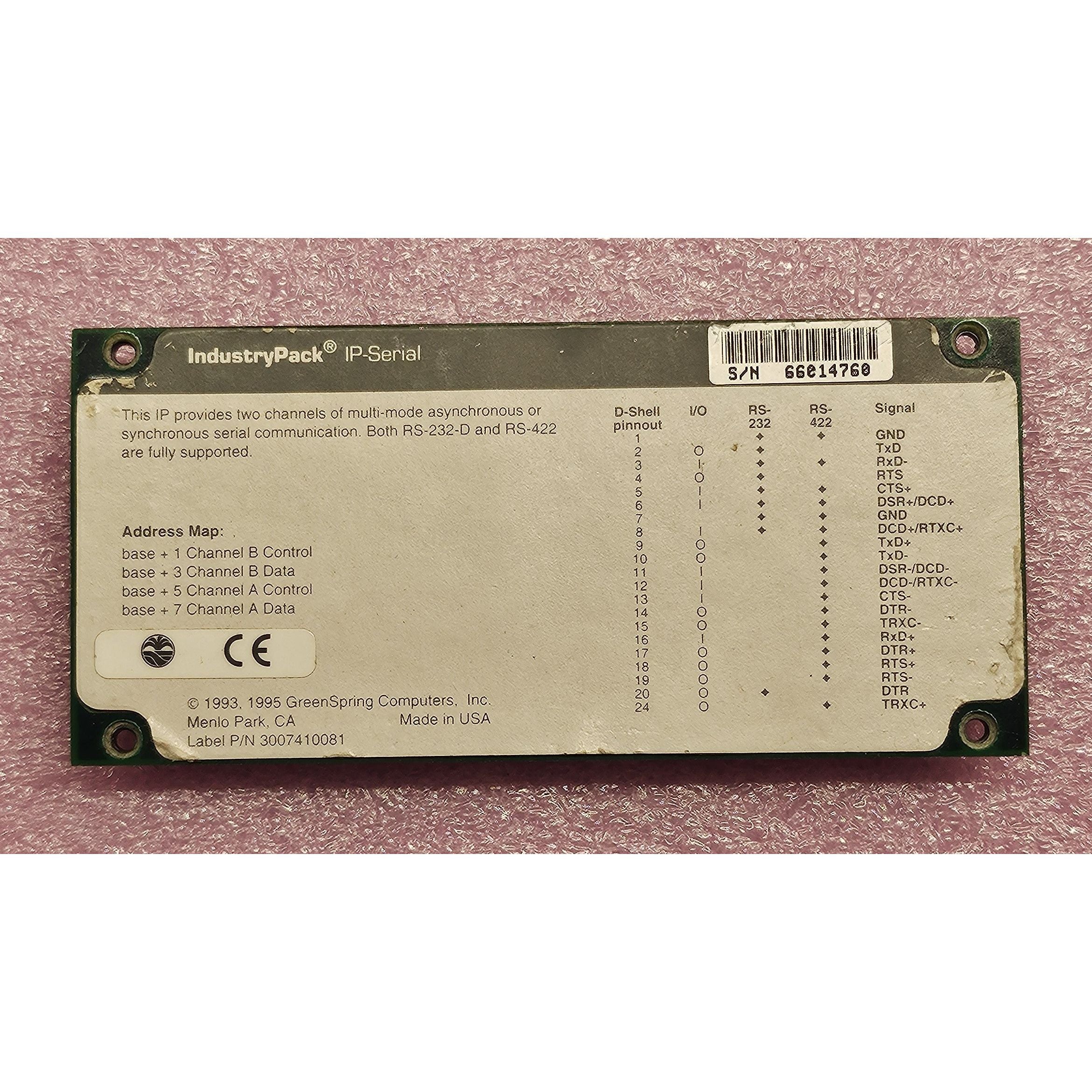 IP-SERIELL | GREENSPRING - SBS