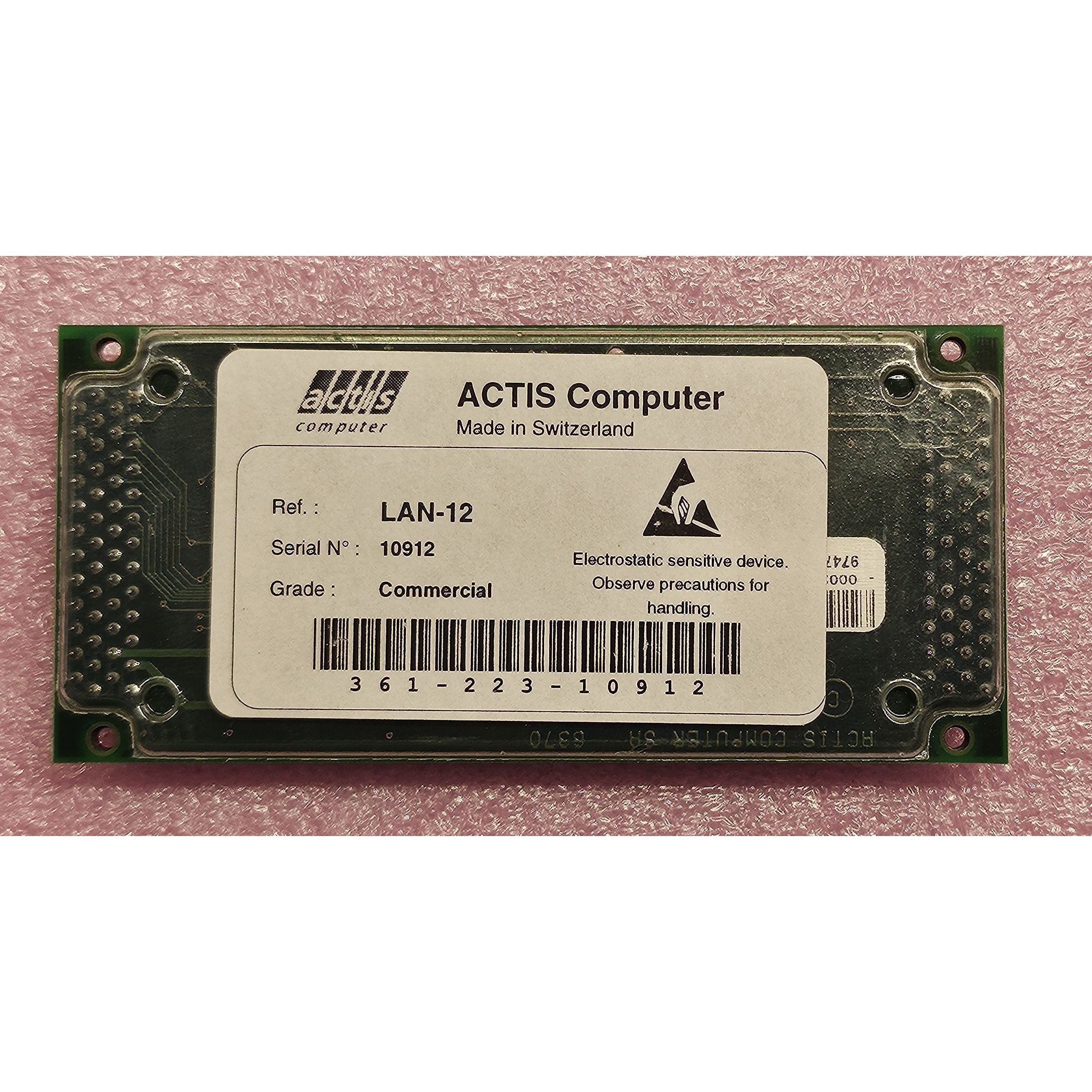 LAN-12 | ACTIS COMPUTER
