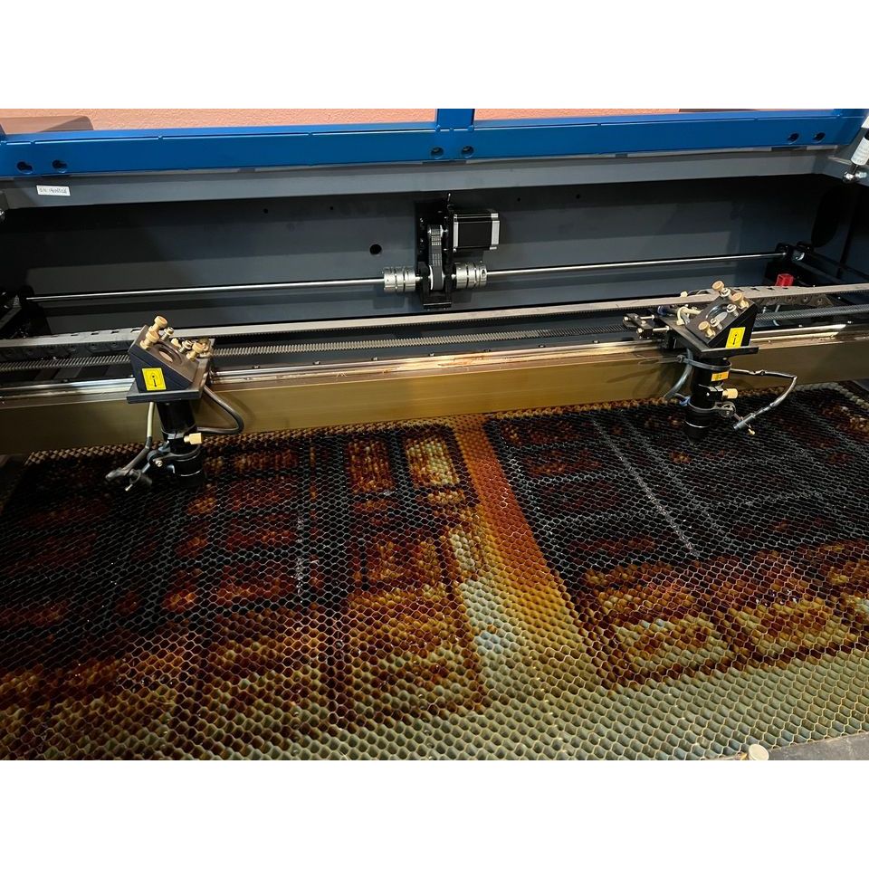 OMTech ZF2440-80 80W CO2 Dual Laser Engraver Cutting Machine