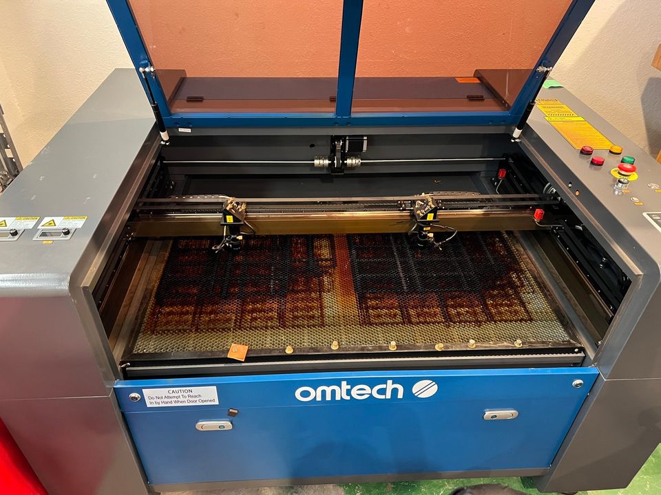 OMTech ZF2440-80 80W CO2 Dual Laser Engraver Cutting Machine